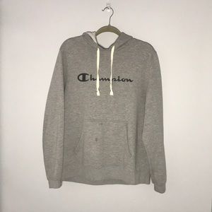 grey champion hoodie